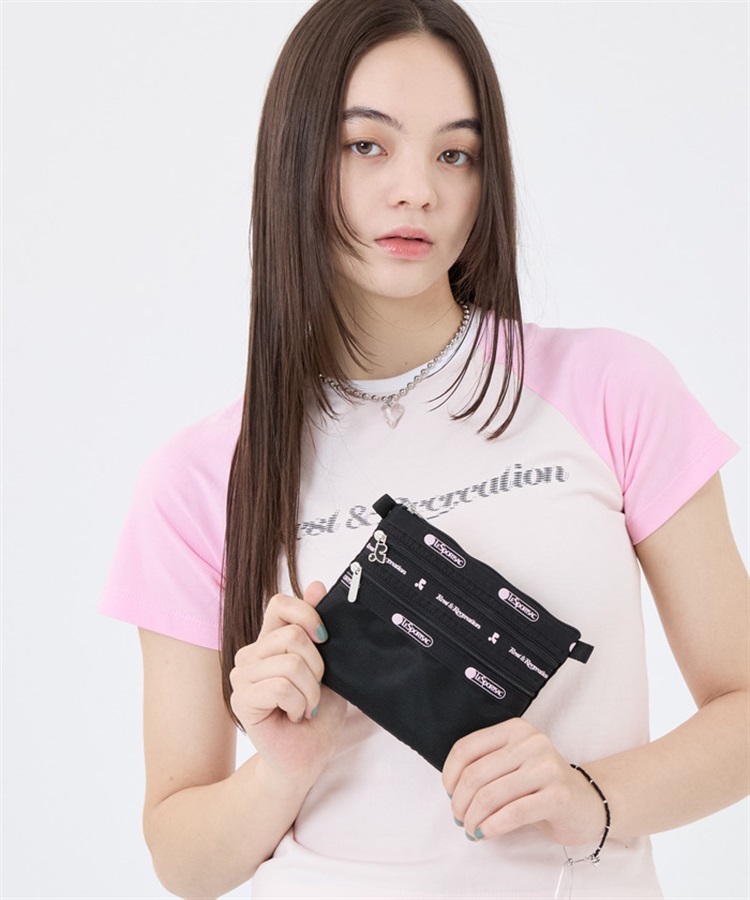 LeSportsac×Rest & Recreation】RR X LS 3 ZIP COSMETIC｜ポーチ