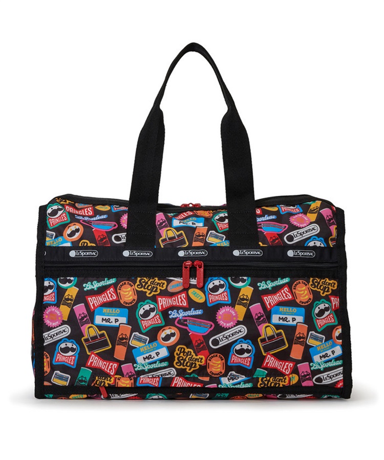 LeSportsac×Pringles】DELUXE MED WEEKENDER｜ボストンバッグ｜バッグ