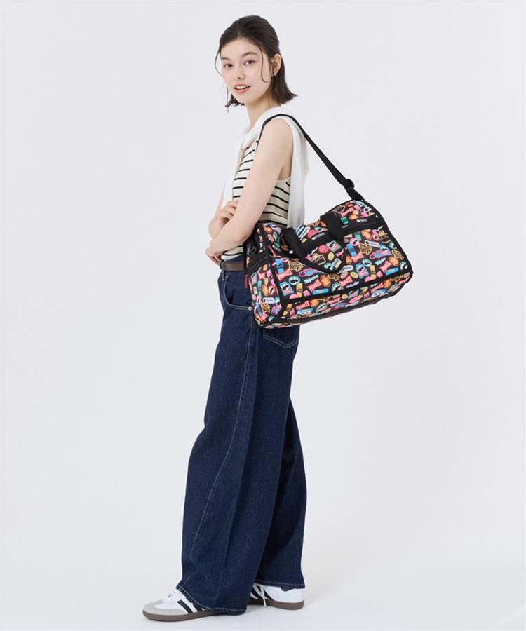 LeSportsac×Pringles】DELUXE MED WEEKENDER｜ボストンバッグ｜バッグ