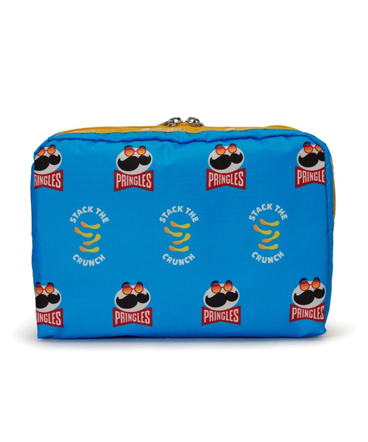 LeSportsac×Pringles】EXTRA LARGE RECTANGULAR COSMETIC｜ポーチ