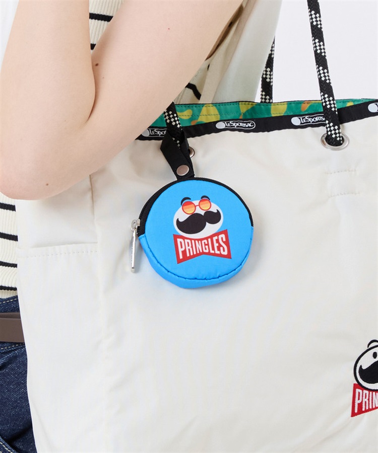 LeSportsac×Pringles】MINI ROUND CHARM｜チャーム｜ポーチ