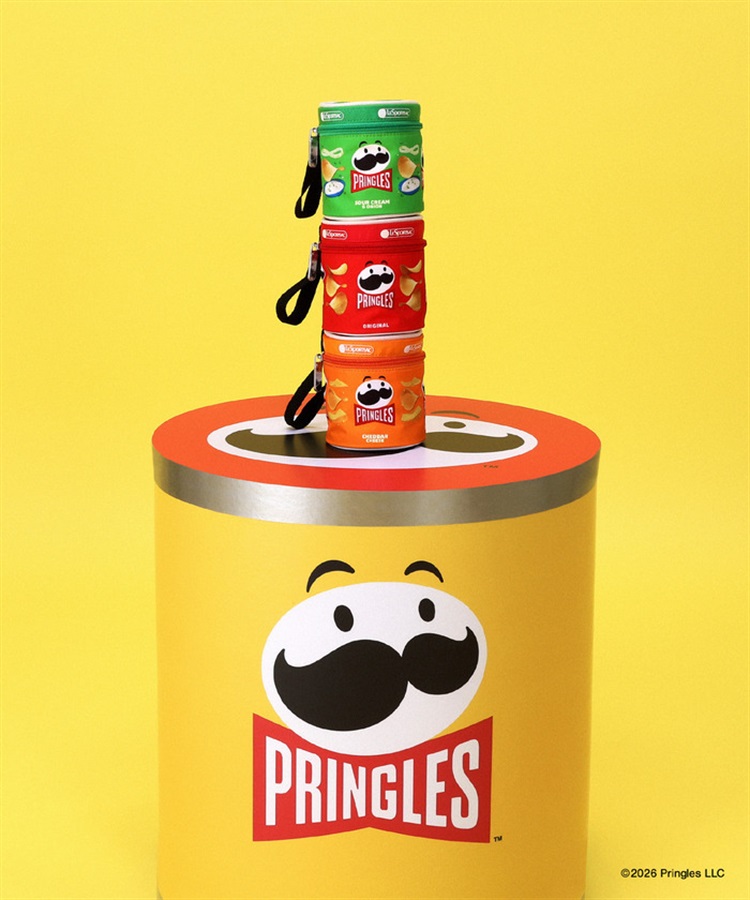 LeSportsac×Pringles】PRINGLES CHARM｜チャーム｜ポーチ/アクセサリー