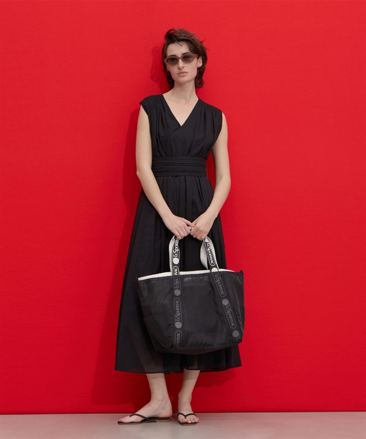 希少　極美品　レスポ MAISON DE REEFUR 2way バッグ LeSportsac for martinique】E/W REVERSIBLE PKT TOTE｜トートバッグ