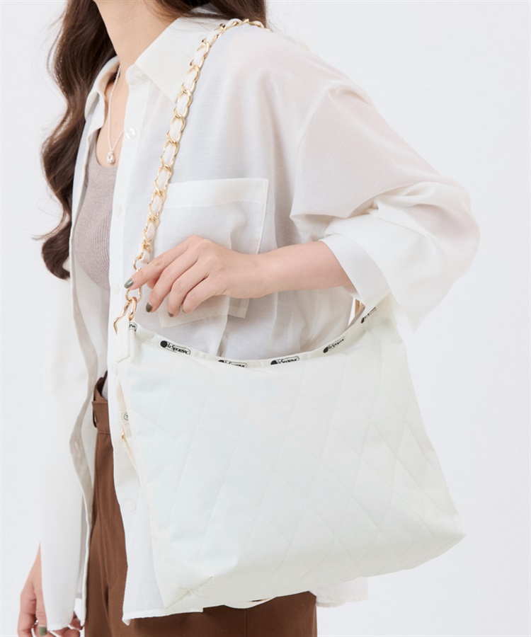 CHAIN MED ZIP SHOULDER｜ショルダーバッグ/斜め掛け｜バッグ