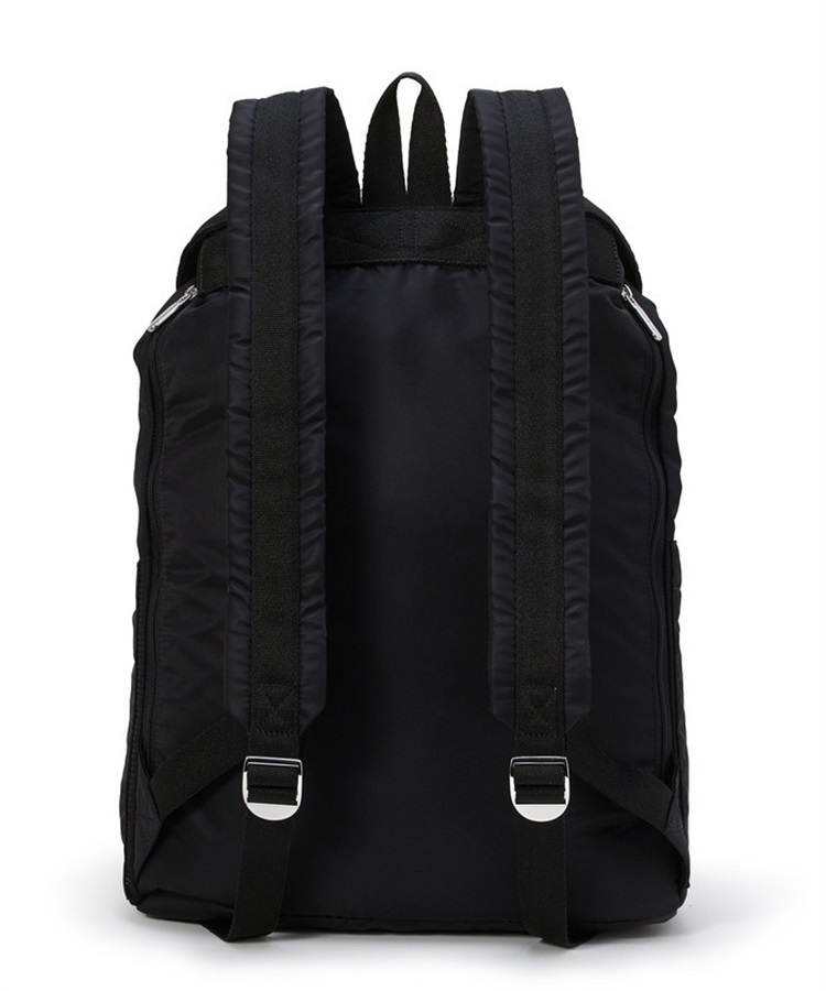 【美品】レスポートサック×神崎恵 限定品バックパック リュック　黒 LeSportsac×Megumi Kanzaki】SMART FLAP BACKPACK2｜リュック/バック