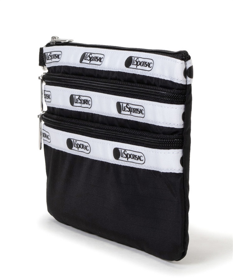 LeSportsac×URBAN RESEARCH】3-ZIP COSMETIC W/DRING｜ポーチ｜ポーチ