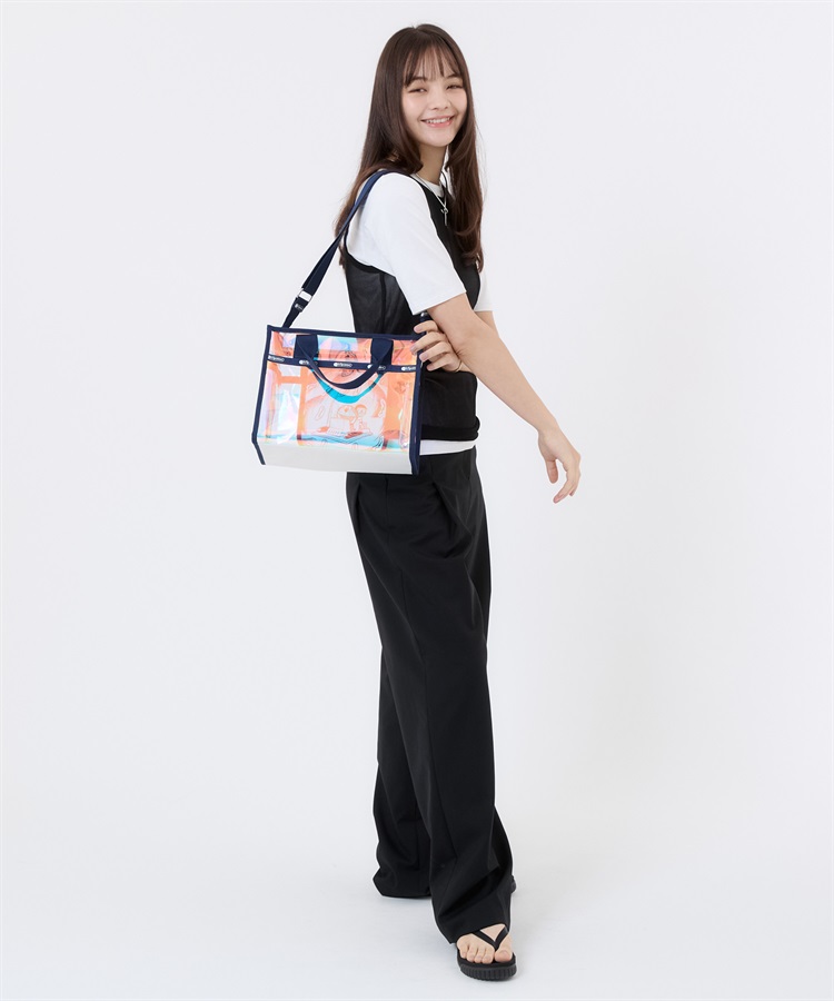 DORAEMON】CLEAR MEDIUM TH TOTE｜ショルダーバッグ/斜め掛け｜バッグ