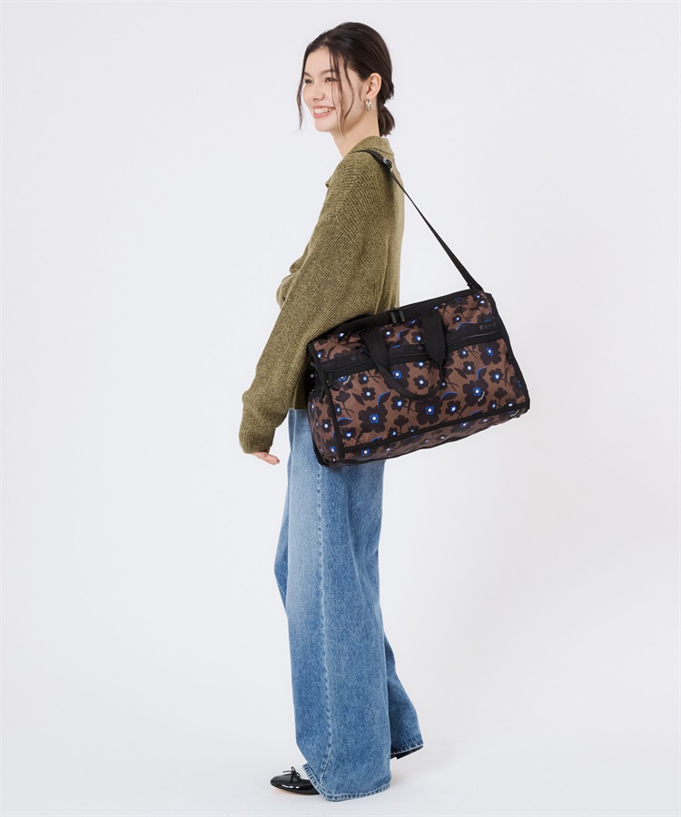 未使用❤️LESPORTSAC レスポートサック　ボストンバッグ　チェック柄　紺色 DELUXE MED WEEKENDER｜ボストンバッグ｜バッグ｜レスポートサック公式