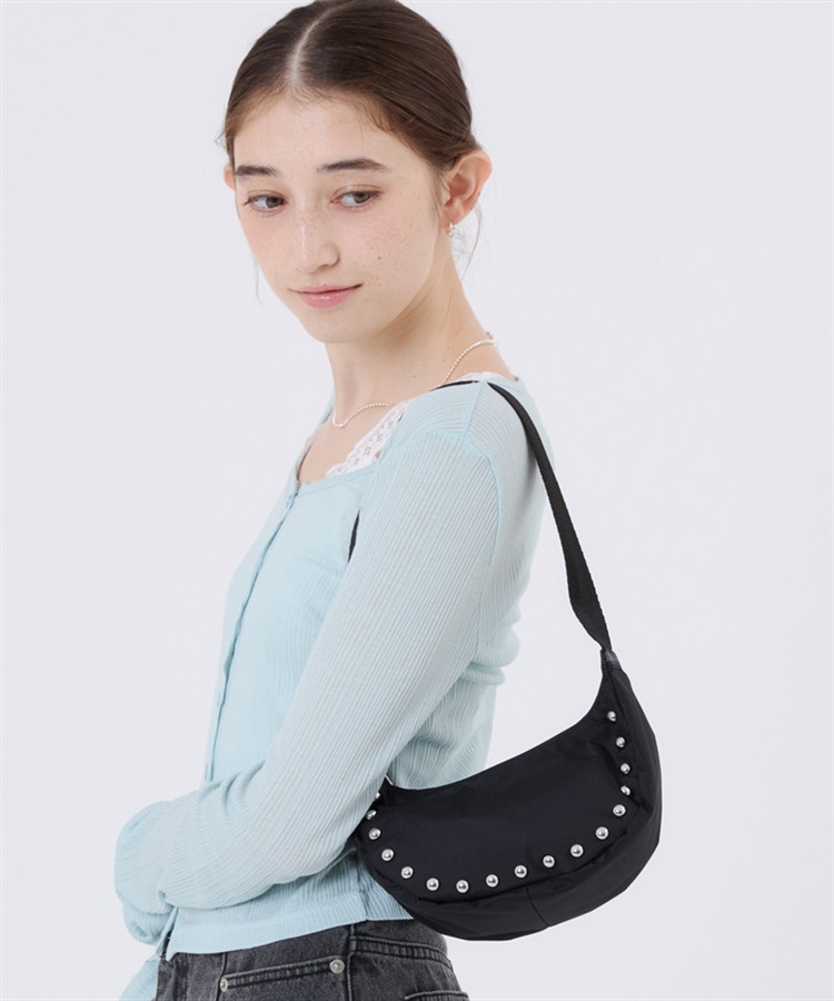 STUDS SM ZIP HOBO｜ショルダーバッグ/斜め掛け｜バッグ