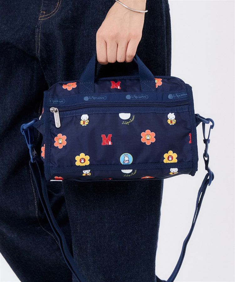 LeSportsac×Miffy】MINI DUFFEL CROSSBODY｜ショルダーバッグ/斜め掛け