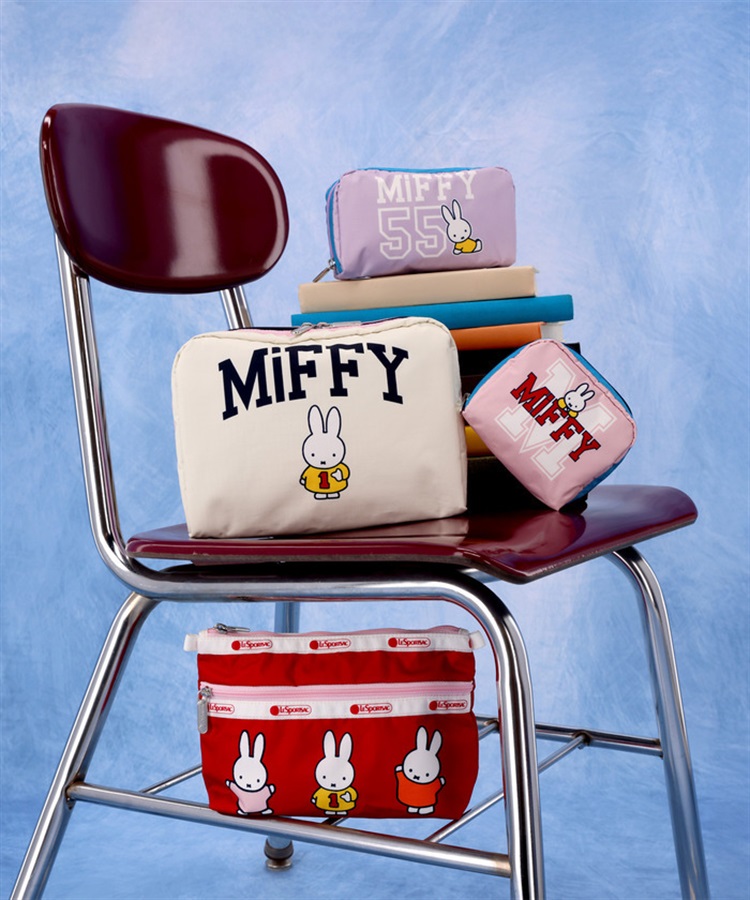 うさぎ出品　ロボホンのキャリーポーチと麦わら帽子２セット LeSportsac×Miffy】COSMETIC CLUTCH｜ポーチ｜ポーチ/アクセサリー