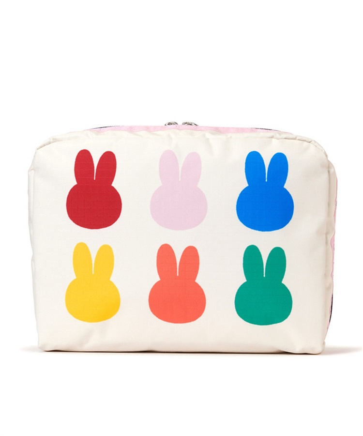 LeSportsac×Miffy】EXTRA LARGE RECTANGULAR COSMETIC｜ポーチ｜ポーチ