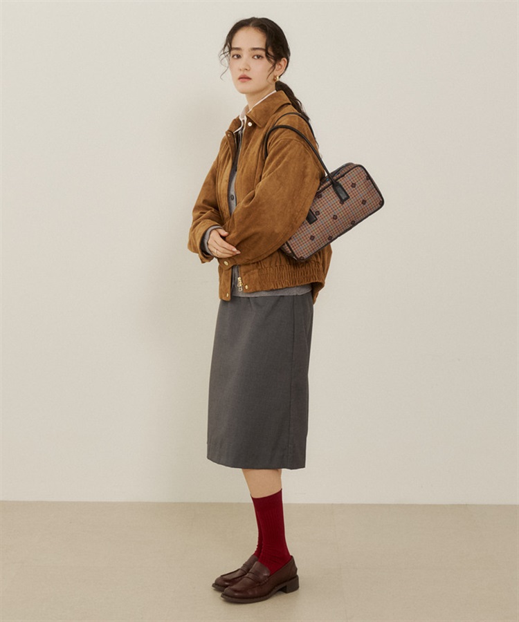 LeSportsac Atelier】LG TOP HANDLE WIDE BAG｜ショルダーバッグ/斜め