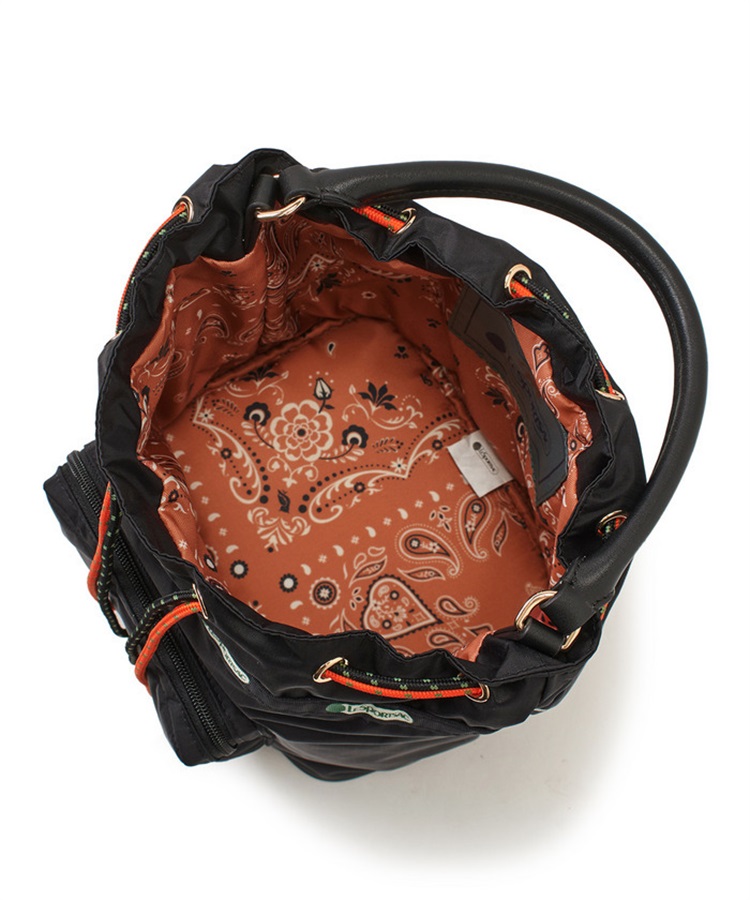 LeSportsac Atelier】W DRAWSTRING CHAIN BAG｜ショルダーバッグ/斜め