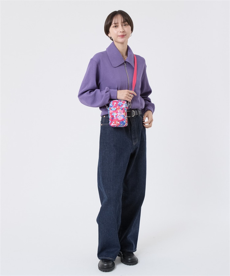 LeSportsac×PEANUTS】MINI PHONE BAG｜ショルダーバッグ/斜め掛け