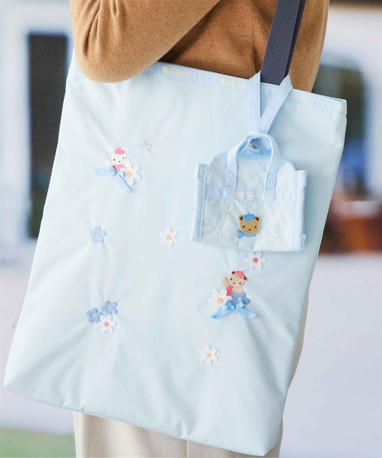 LeSportsac×familiar】MICRO WEEKENDER CHARM｜チャーム｜ポーチ