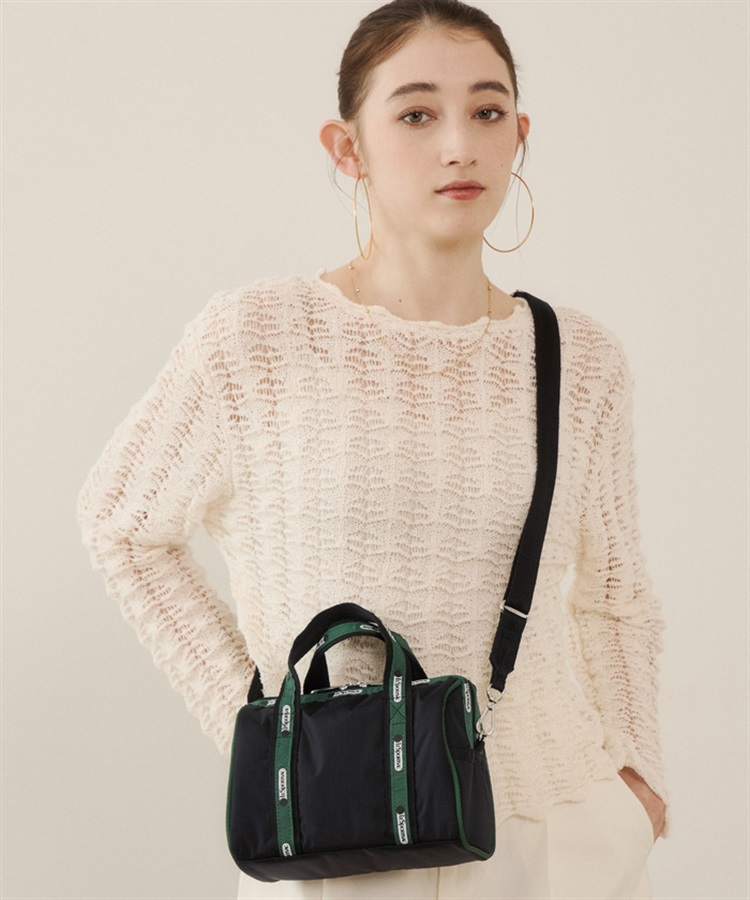 LeSportsac Atelier】SM WEB BOSTON｜ショルダーバッグ/斜め掛け