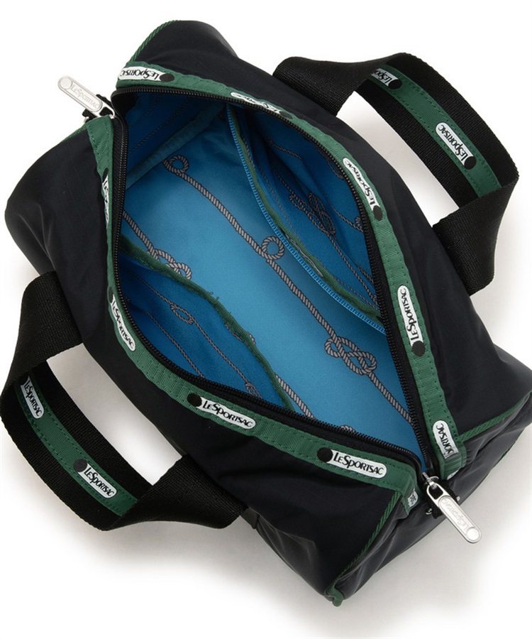 レスポートサック ボストン2WAYバッグ ショルダーバッグ 緑 LeSportsac Atelier】MED WEB BOSTON｜ショルダーバッグ/斜め掛け