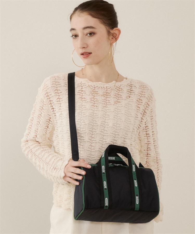 LeSportsac Atelier】MED WEB BOSTON｜ショルダーバッグ/斜め掛け