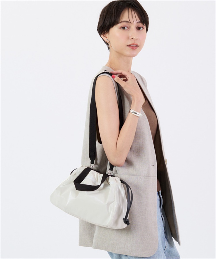 E/W CITY DRAWSTRING BAG｜ショルダーバッグ/斜め掛け｜バッグ