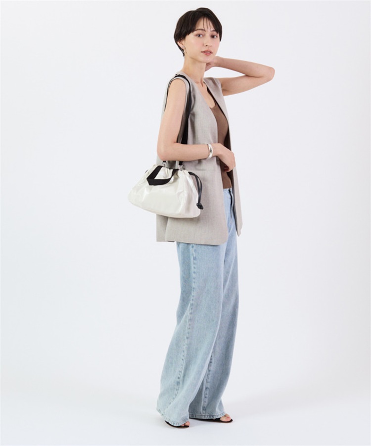 E/W CITY DRAWSTRING BAG｜ショルダーバッグ/斜め掛け｜バッグ