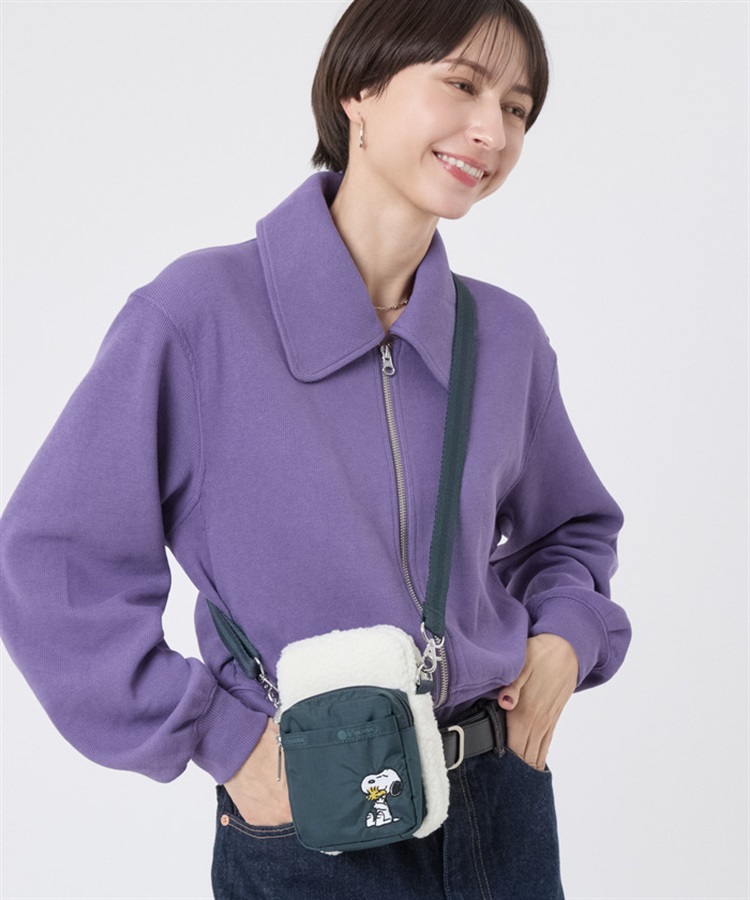 LeSportsac×PEANUTS】MINI PHONE BAG｜ショルダーバッグ/斜め掛け