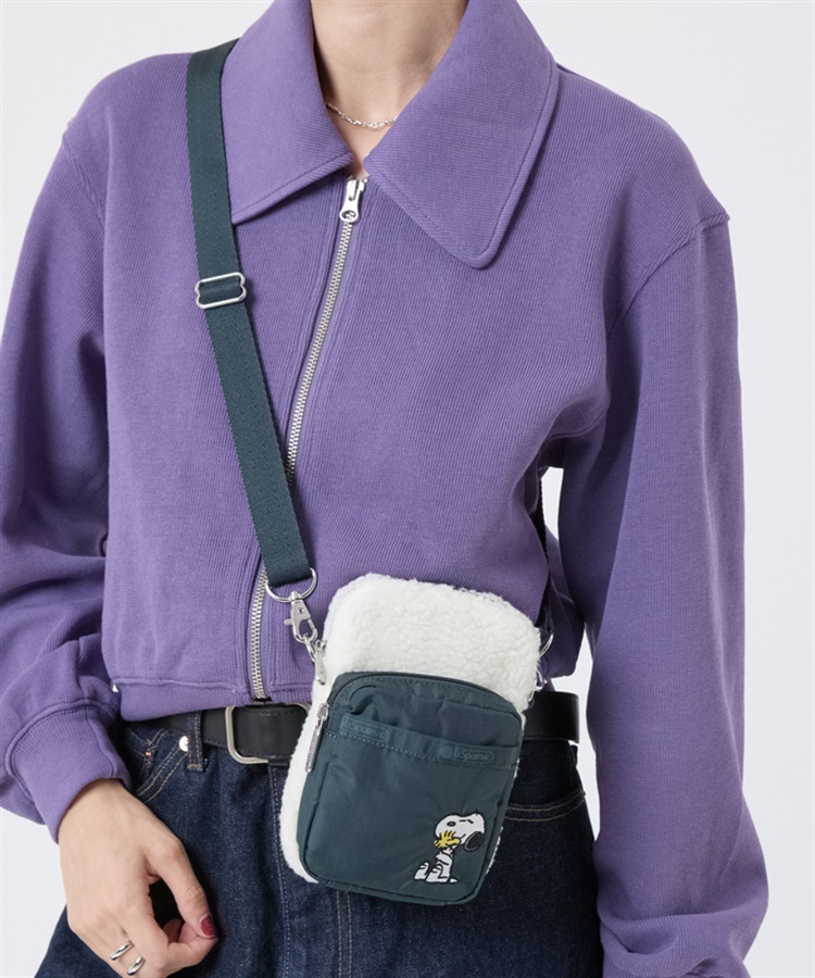 LeSportsac×PEANUTS】MINI PHONE BAG｜ショルダーバッグ/斜め掛け