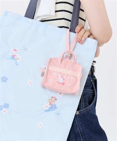LeSportsac×familiar】MICRO WEEKENDER CHARM｜チャーム｜ポーチ