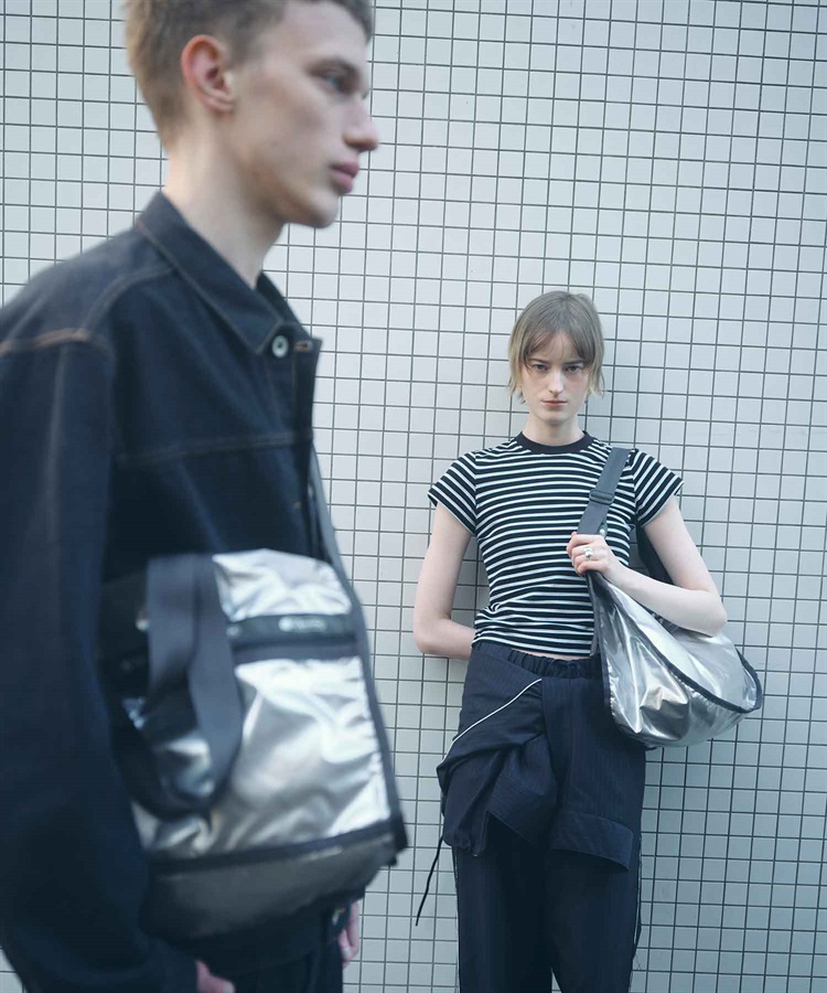 LeSportsac for ADAM ET ROPÉ】LARGE SPORTSAC LT｜ショルダーバッグ