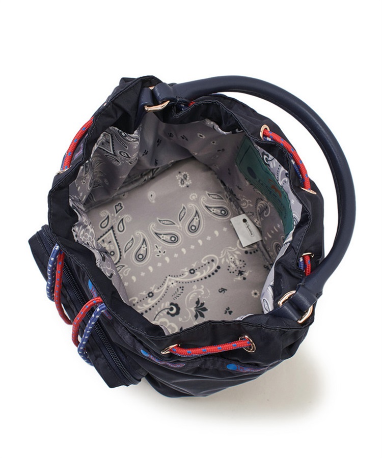 LeSportsac Atelier】W DRAWSTRING CHAIN BAG｜ショルダーバッグ/斜め