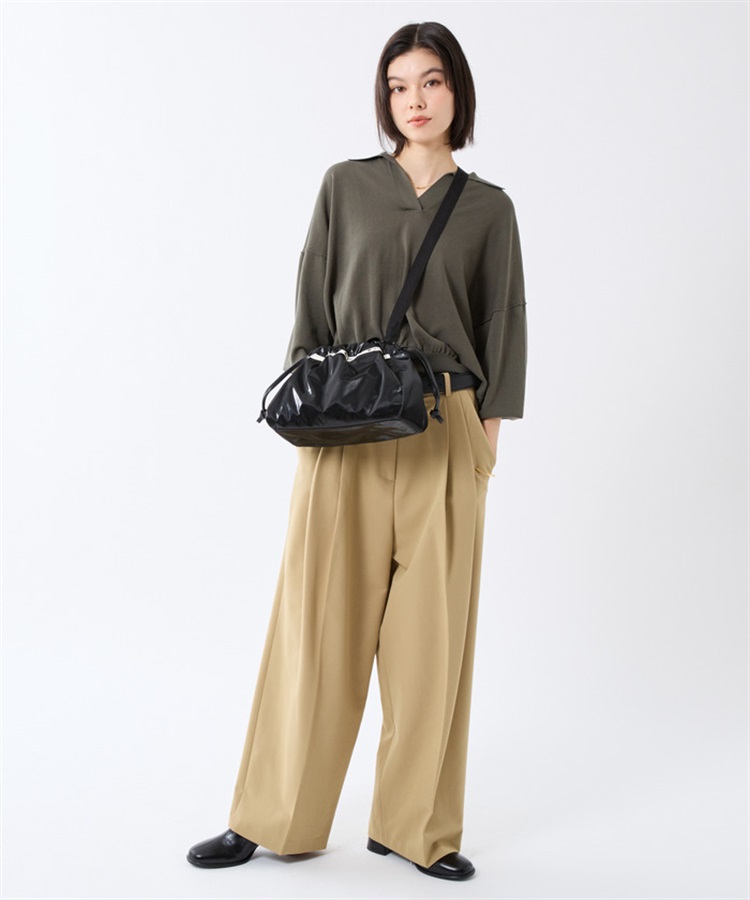 E/W CITY DRAWSTRING BAG｜ショルダーバッグ/斜め掛け｜バッグ