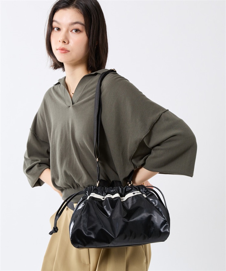 E/W CITY DRAWSTRING BAG｜ショルダーバッグ/斜め掛け｜バッグ