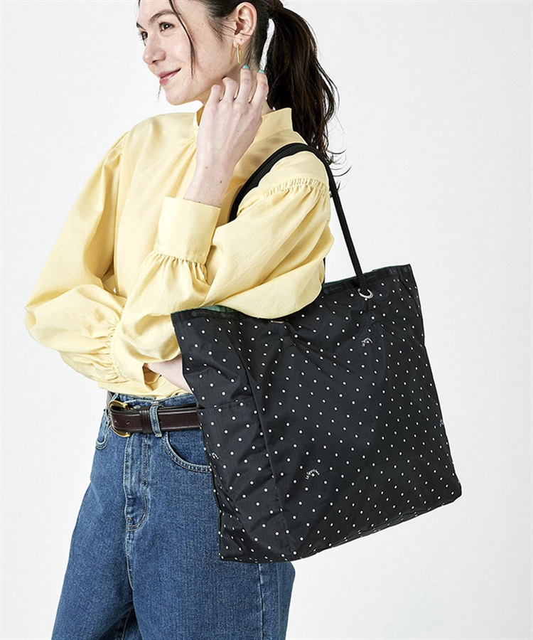 レスポートサック 良品 2way A4収納可 肩掛け リバーシブル トートバッグ レスポートサック 良品 2way A4収納可 肩掛け リバーシブル