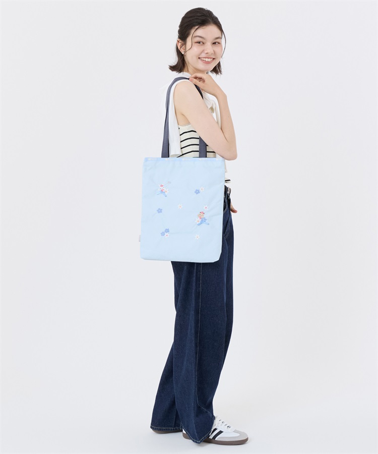 LeSportsac×familiar】VERTICAL TOWN TOTE｜トートバッグ｜バッグ