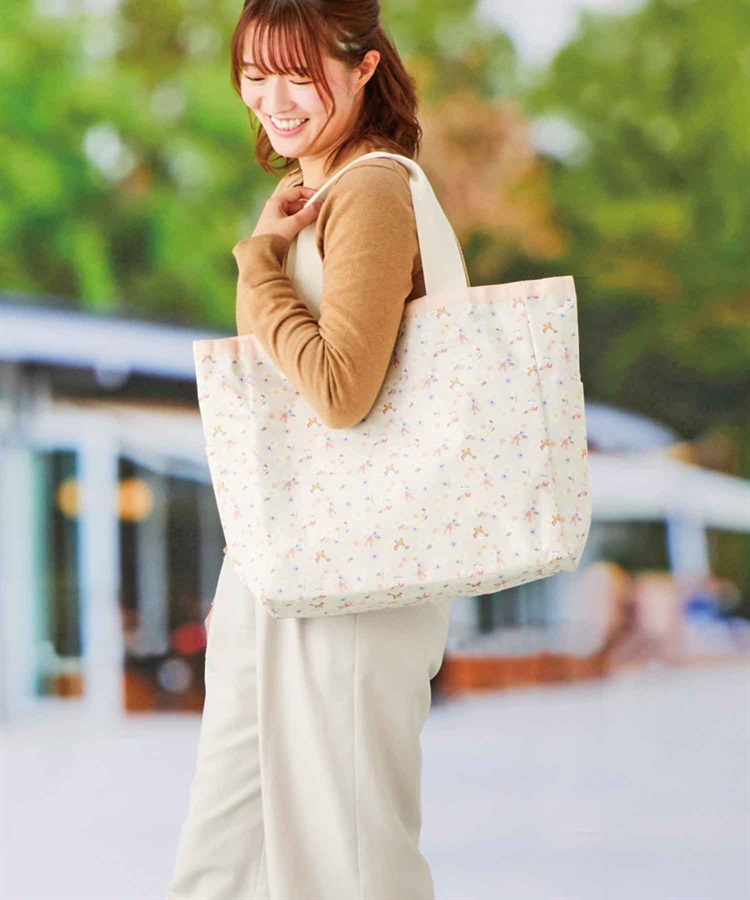 LeSportsac×familiar】LG REVERSIBLE TOTE｜トートバッグ｜バッグ