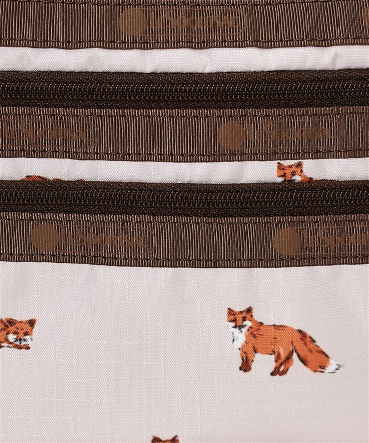 【新品送料込】LeSportsac ブラウン キルティングポーチ 3ZIP COSMETIC｜ポーチ｜ポーチ/アクセサリー｜レスポートサック