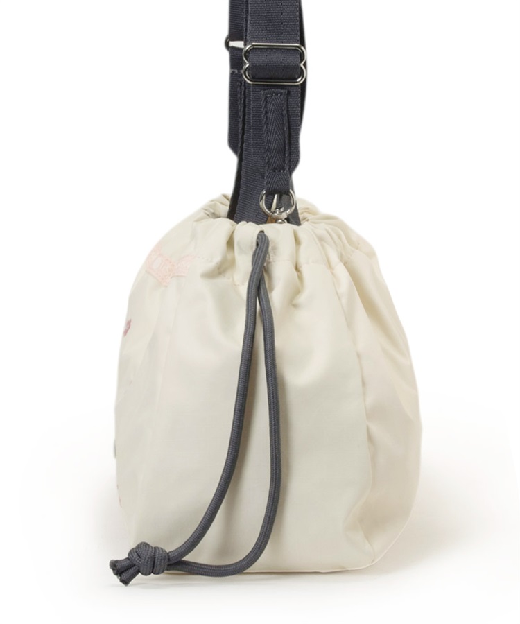 LeSportsac×familiar】E/W TOWN DRAWSTRING BAG｜ショルダーバッグ