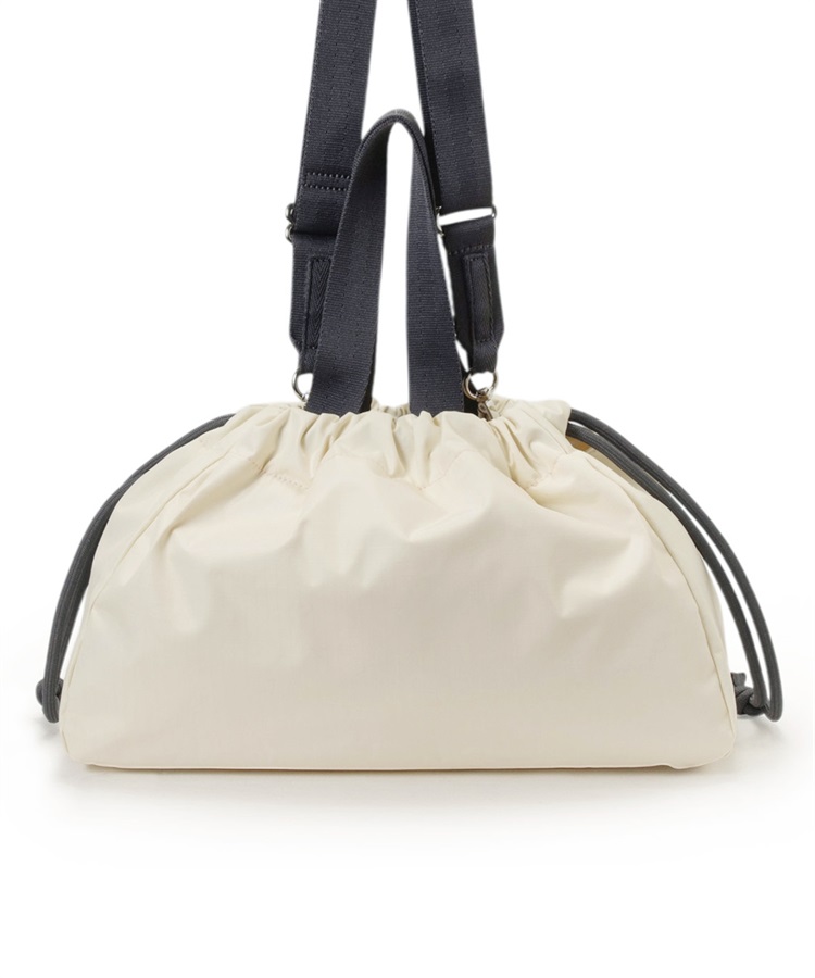 LeSportsac×familiar】E/W TOWN DRAWSTRING BAG｜ショルダーバッグ