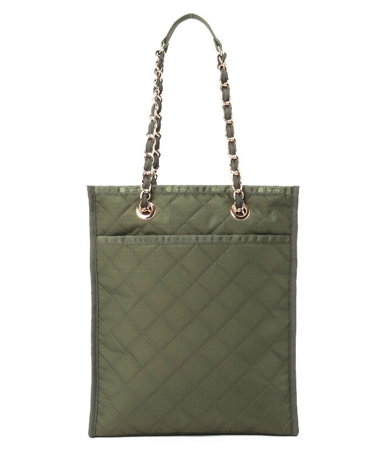 未使用級　レスポートサック　アトリエ　キルティング　チェーンキルト　トート LeSportsac Atelier/LG チェーンキルトトート(L)