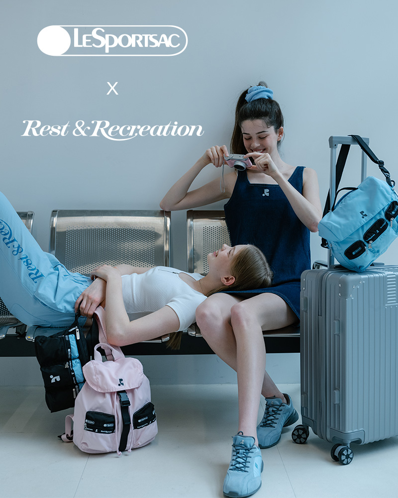 LeSportsac×Rest＆Recreation 韓国ブランド「Rest & Recreation」とのコラボレーションコレクション
