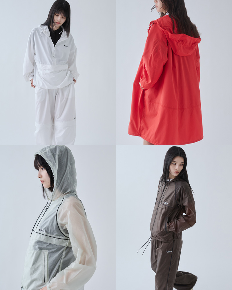 NYLON OUTER 梅雨の時期にも活躍する、撥水などの機能性ナイロンアウター