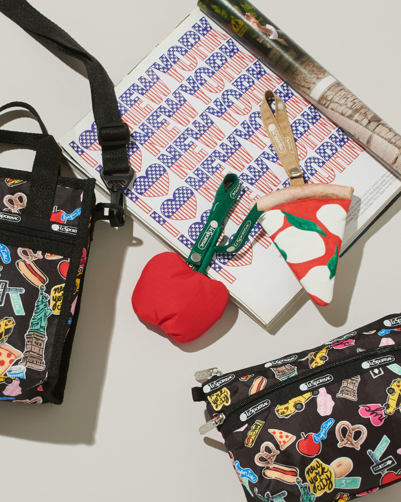 NYC ICONIC STICKERS 大胆でカラフルなニューヨークをテーマにしたプリント