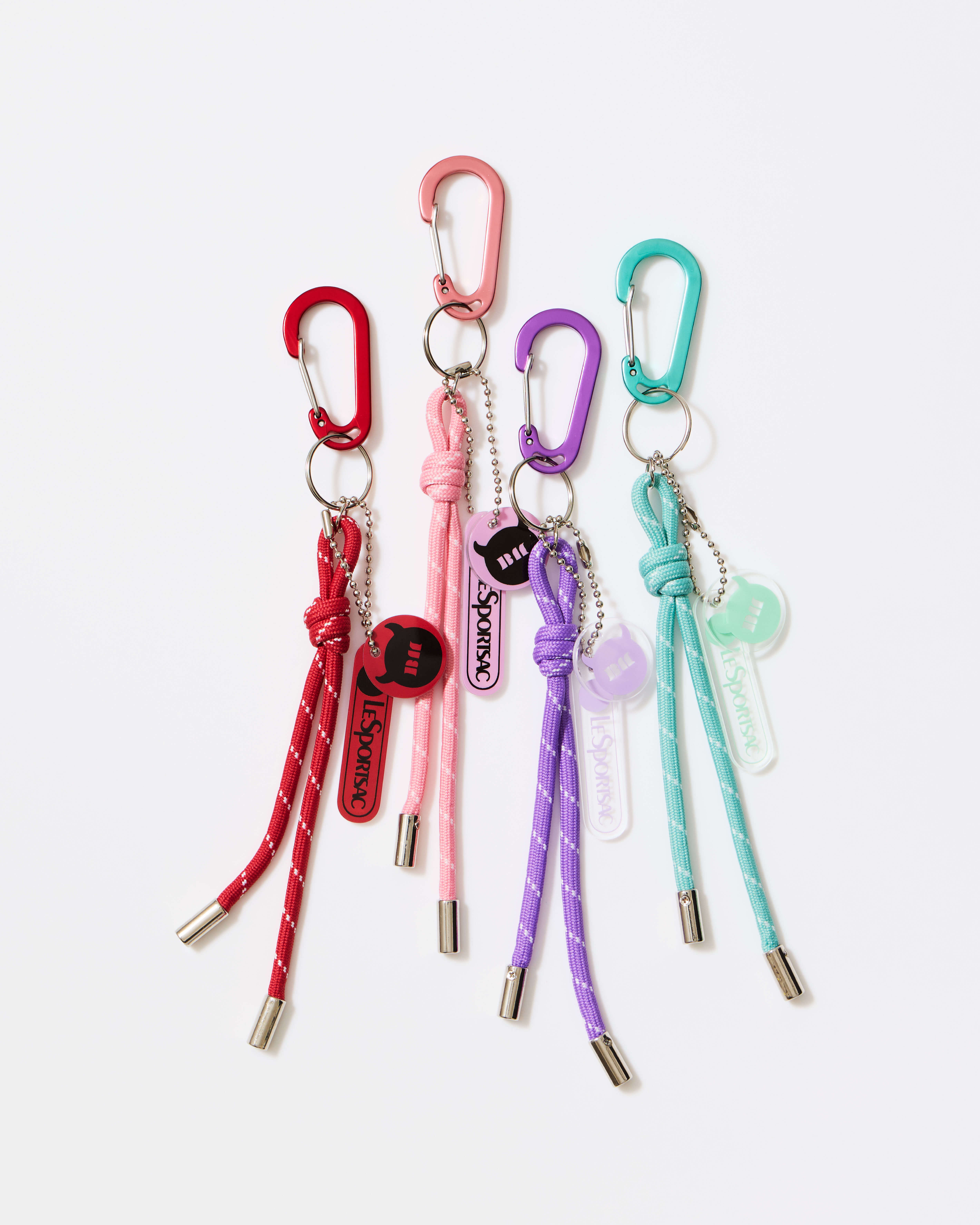 ①カスタマイズノベルティ カラビナチャーム（全4種）の画像