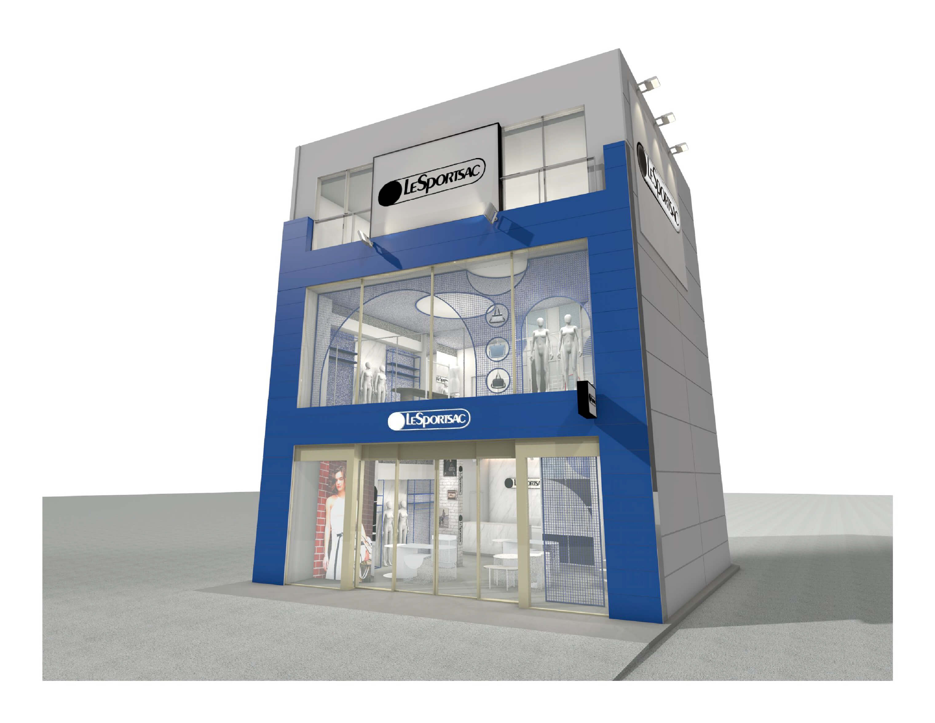 レスポートサック表参道フラッグシップストアの店舗イメージ