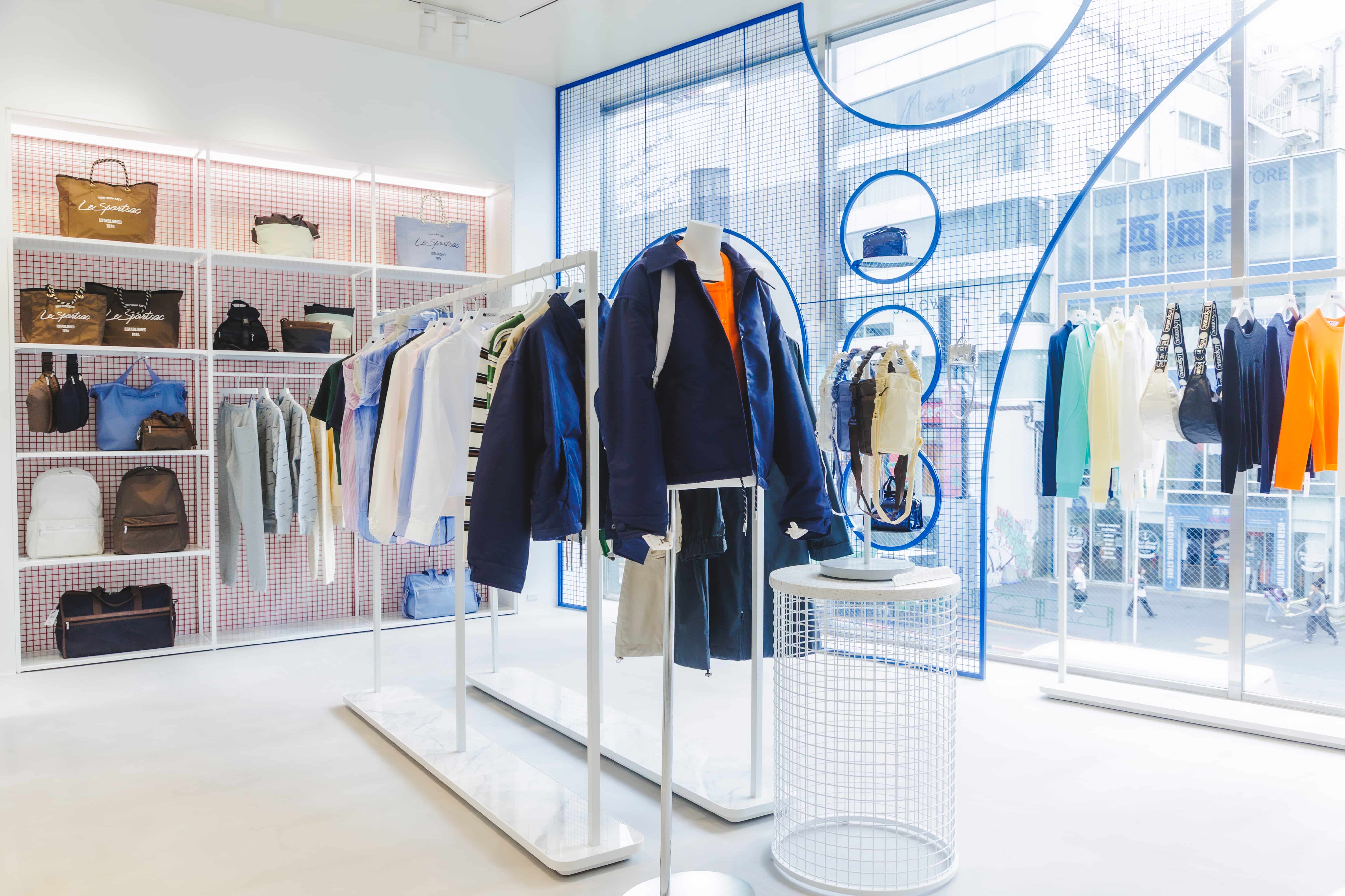 レスポートサック表参道フラッグシップストア店内2階イメージ画像