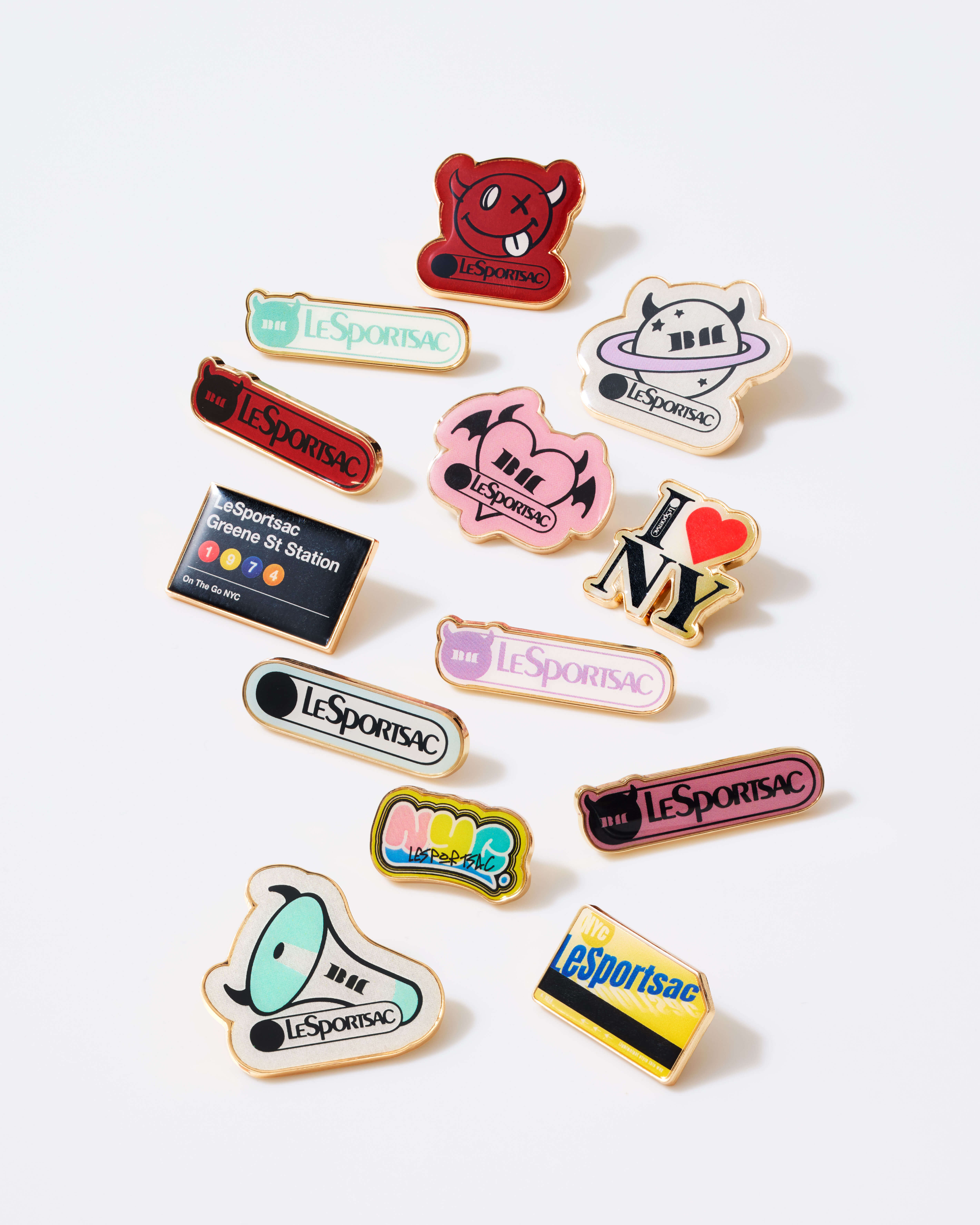 カスタマイズノベルティ オリジナルピンバッジ（全13種）の画像