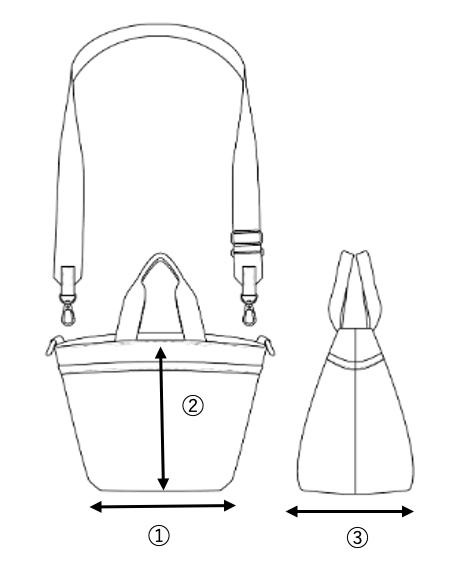 OUTER アウター(セットインスリーブ)のサイズガイド