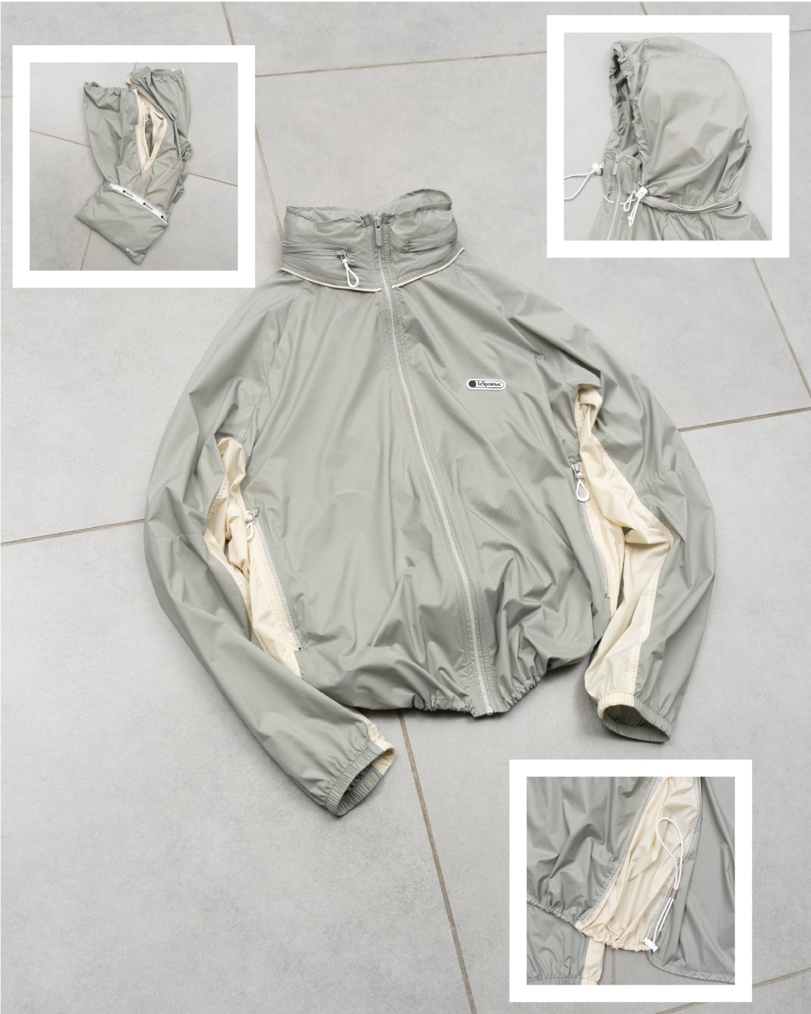 Ripstop Nylon Pocketable Blouson