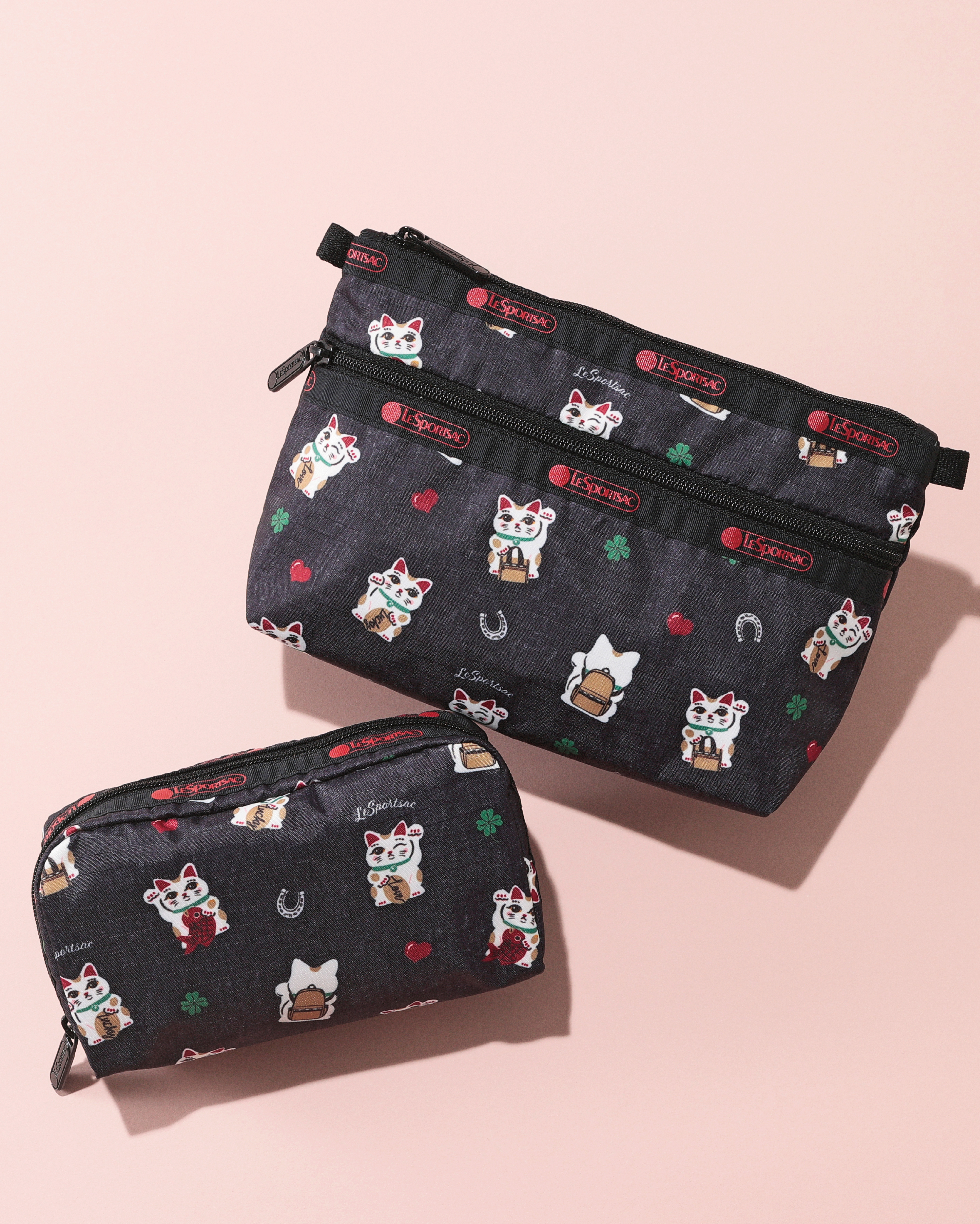 COSMETIC CLUTCH ラッキーパウズ・RECTANGULAR COSMETIC ラッキーパウズの商品画像