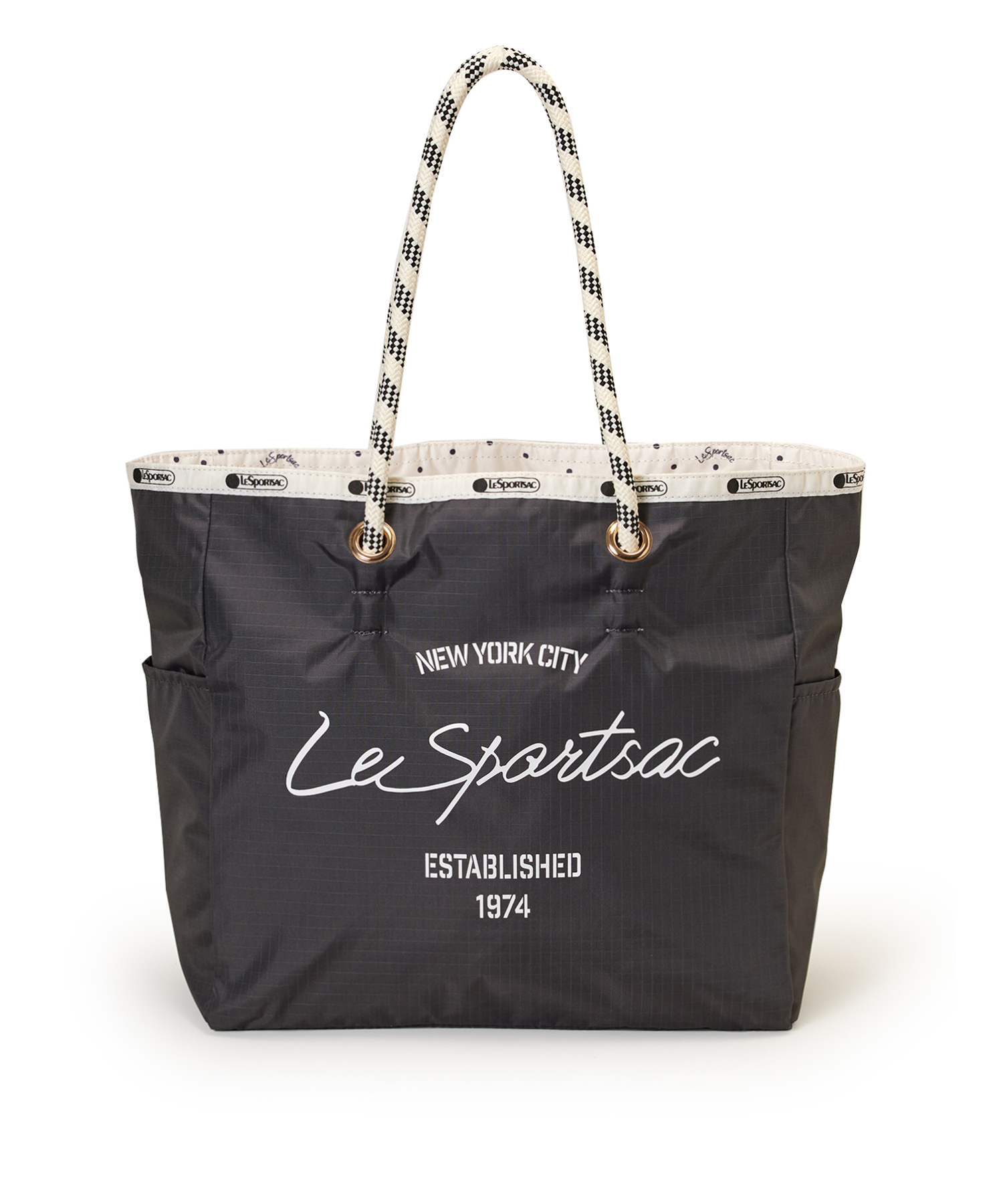 ML 2 WAY TOTE ２ウェイサンダー/アイボリードッツ